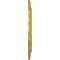 Ekena Millwork Claremont Ceiling Medallion (Fits Canopies up to 5 5/8"), 9"OD x 4 1/2"ID x 1/2"P, Rich Gold CM09CLRGS - alternate 3